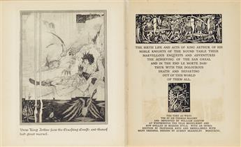 (BEARDSLEY, AUBREY.) Malory, Thomas, Sir. Le Morte dArthur. The Birth, Life, and Acts of King Arthur of His Noble Knights of the Round